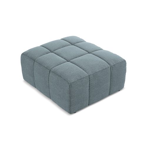 Pouf Aloha En Tissu Bouclette Jeans