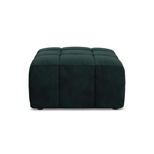 Pouf Aloha En Velours Gris Vert