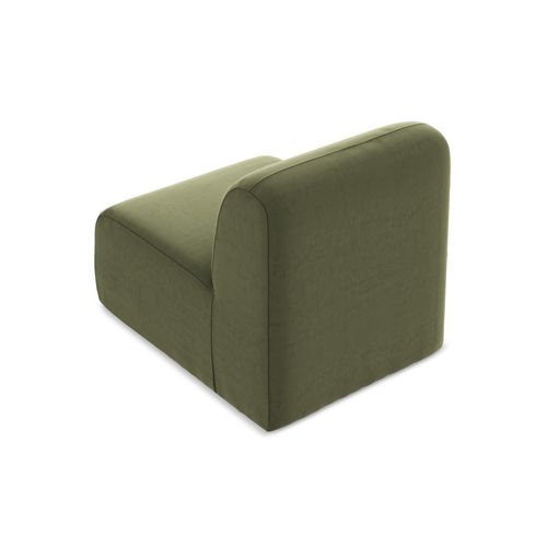 Fauteuil Pour Canapé Modulable Lani En Velours Olive