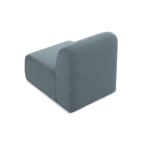 Fauteuil Pour Canapé Modulable Lani En Tissu Bouclette Jeans