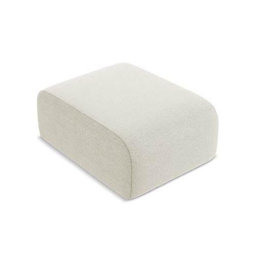 Pouf Lani En Tissu Bouclette Sable