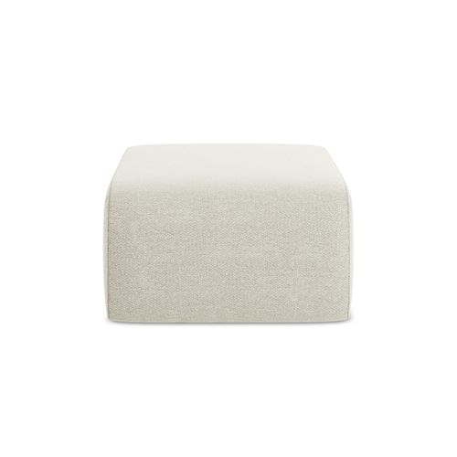 Pouf Lani En Tissu Bouclette Sable