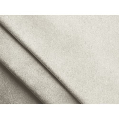 Canapé Panoramique 5 Places Droit Keli En Velours Beige Clair