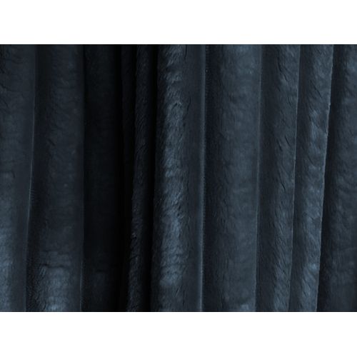 Pouf Keli En Velours Côtelé Bleu Royal