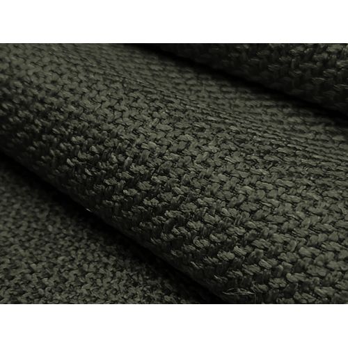 Canapé Panoramique 5 Places Gauche Keli En Tissu Texturé Olive