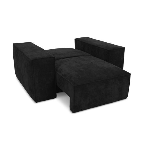 Hana En Tissu Chenille Noir