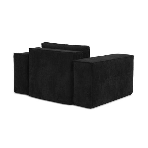 Hana En Tissu Chenille Noir