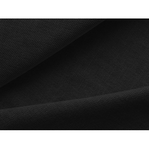 Canapé D’angle 3 Places Gauche Convertible Hana En Tissu Chenille Noir