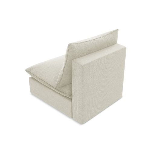Fauteuil Pour Canapé Modulable Manao En Tissu Bouclette Sable