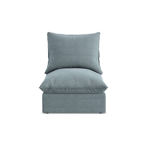 Fauteuil Pour Canapé Modulable Manao En Tissu Bouclette Jeans