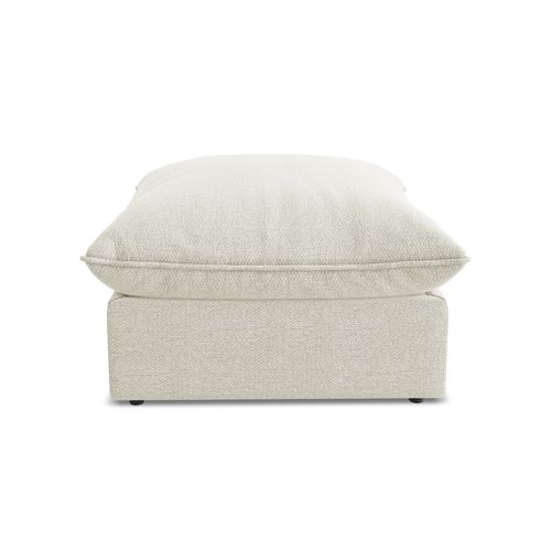 Pouf Manao En Tissu Bouclette Sable