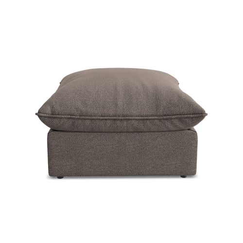 Pouf Manao En Tissu Bouclette Chocolat