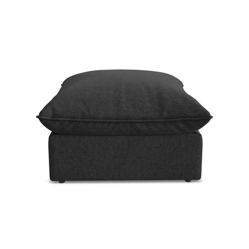 Pouf Manao En Velours Noir