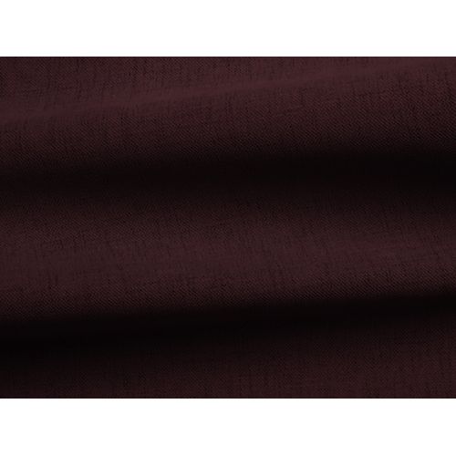 Canapé D'angle 3 Places Modulaire Droit Manao En Tissu Texturé Bordeaux