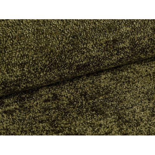 Canapé D’angle 4 Places Gauche Akala En Tissu Chenille Olive