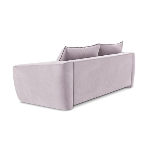 Canapé 3 Places Convertible Guava En Velours Lavande