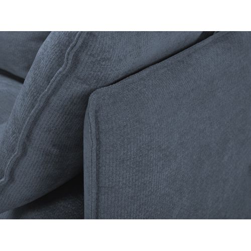 Canapé 3 Places Nana En Tissu Chenille Jeans