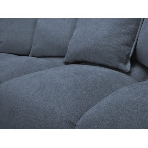 Canapé 3 Places Nana En Tissu Chenille Jeans