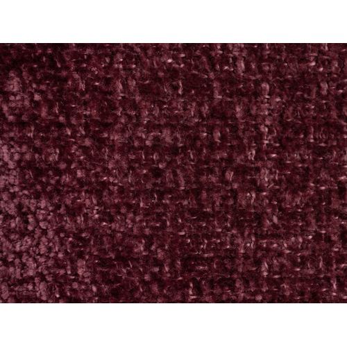 Canapé Modulable 4 Places Maka En Tissu Chenille Bourgogne