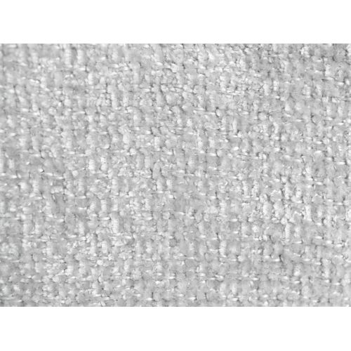 Canapé Panoramique 4 Places Modulaire Maka En Tissu Chenille Gris Clair