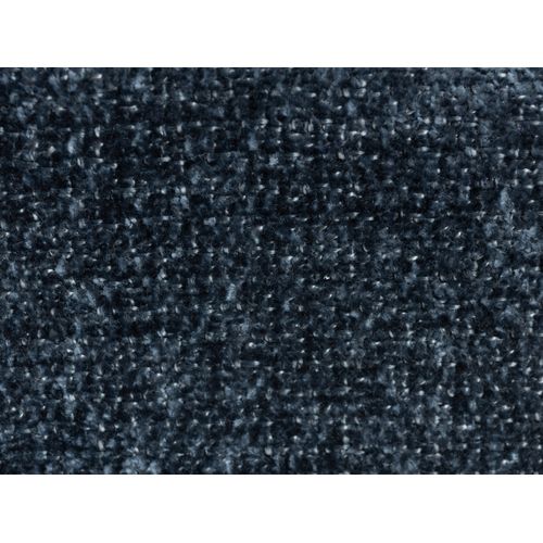Canapé Modulable 5 Places Maka En Tissu Chenille Bleu