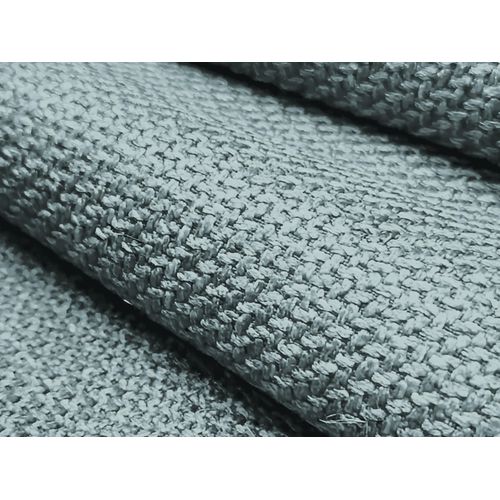 Canapé D'angle 3 Places Modulaire Droit Omao En Tissu Texturé Jeans