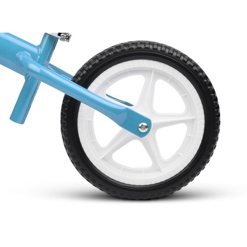 Brass Vélo D'équilibre En Métal - Bleu