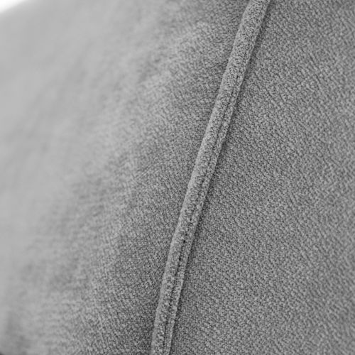 Méridienne San Diego En Velours, Gris