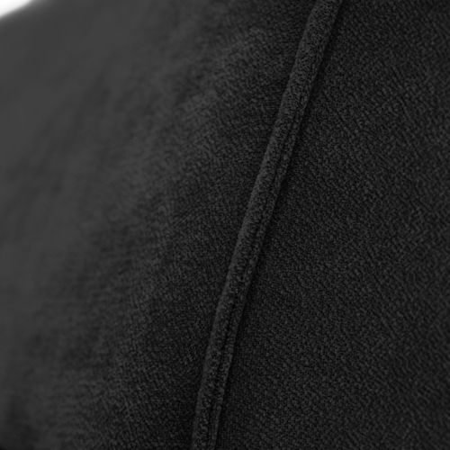 Méridienne San Diego En Velours, Noir