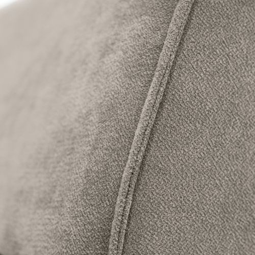 Méridienne San Diego En Velours, Beige