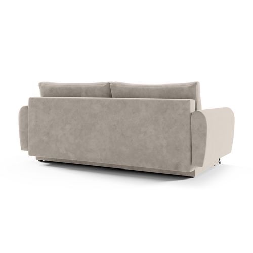 Canapé 3 Places Convertible Malaga, Beige