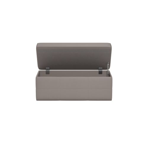 Banc de lit JAPP polyuréthane taupe