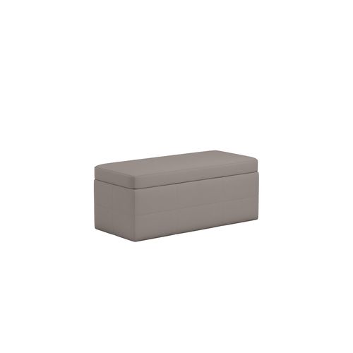 Banc de lit JAPP polyuréthane taupe