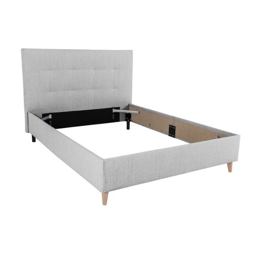 Lit 140x190 cm JAPP Neve Gris
