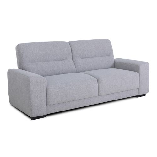 Canapé 3 places LOUIS tissu gris