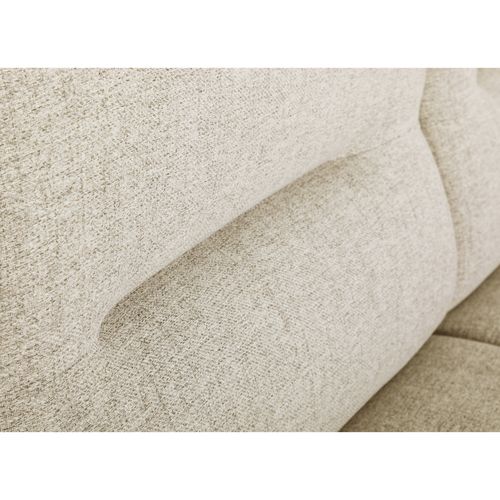 Canapé 3 places LOUIS tissu beige