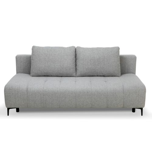 Banquette-lit 3 places ALICANTE tissu gris