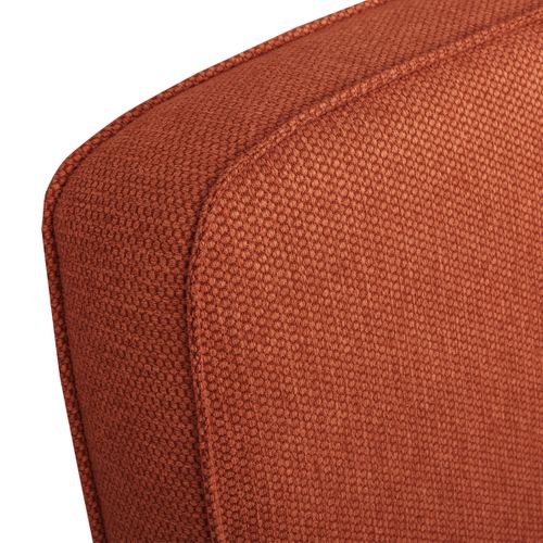 Lit 160x200 cm VICTORIA tissu style terracotta