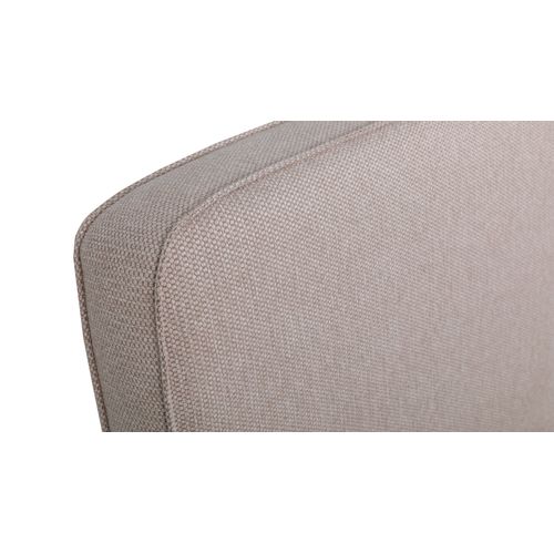 Lit 140x190 cm VICTORIA tissu style beige