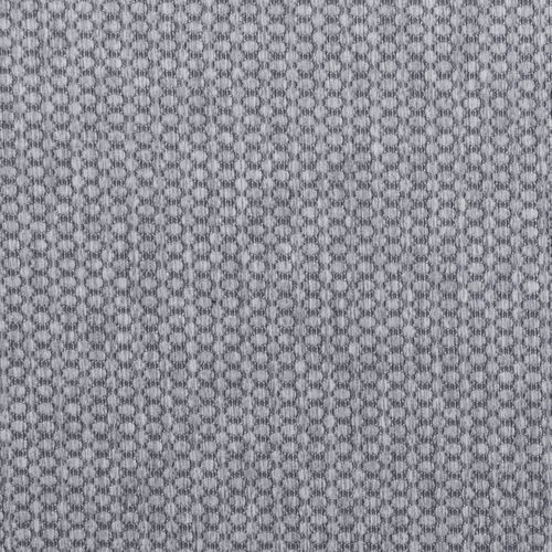 Lit coffre 140x190 cm VICTORIA tissu style gris souris