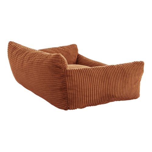 Canapé pour chien HAPPY velours côtelé terra