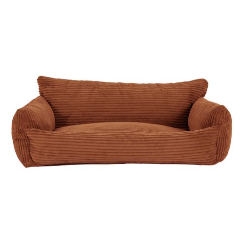 Canapé pour chien HAPPY velours côtelé terra