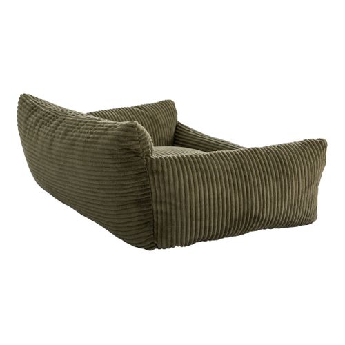 Canapé pour chien HAPPY velours côtelé kaki