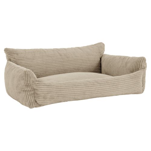 Canapé pour chien HAPPY velours côtelé beige