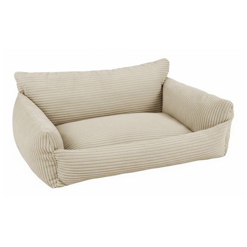 Canapé pour chien HAPPY velours côtelé beige