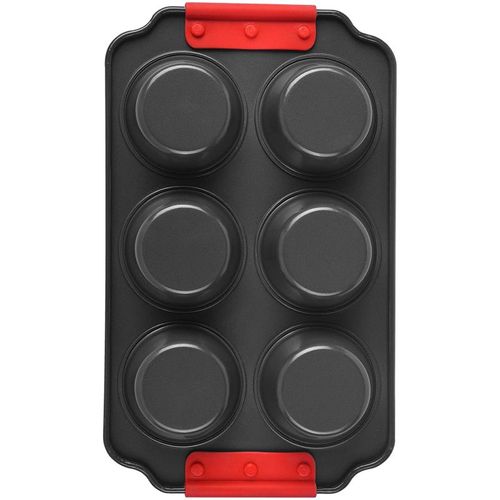 Moule à Muffins 6 Pièces Avec Poignée Rlmfn6