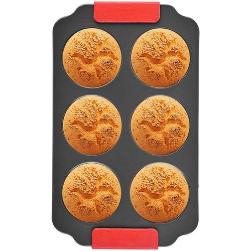 Moule à Muffins 6 Pièces Avec Poignée Rlmfn6