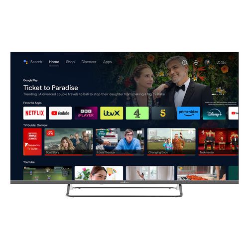 Téléviseur QLED 4k Uhd 50" (126 Cm) 50qa20vauk Smart TV Android - 4xHDMI - 2xUSB - Dolby Audio