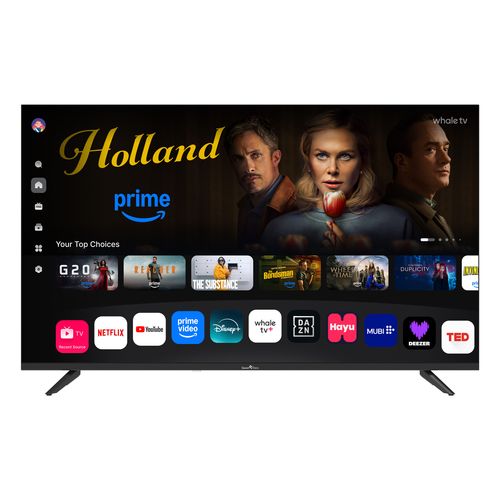 Téléviseur LED 43" (108 Cm) 4k UHD Smart TV Whale Os-43uh02v- Molotov, Netflix, Prime Video
