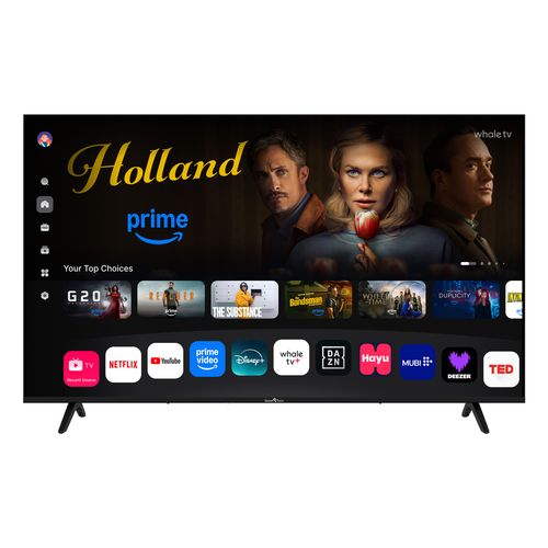 Téléviseur QLED 4k Uhd 55" (139 Cm) Smart TV Whale Os-55qh02k- Molotov, Netflix, Prime Video